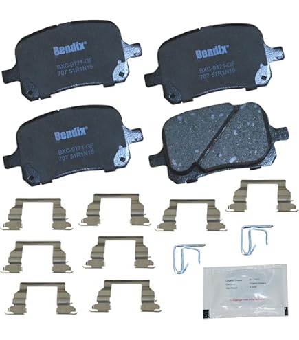 14D707CH Front Acdelco Disc Brake Pad Ceramic Fits Toyota Avalon Camry Solara - View #3