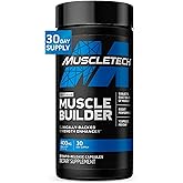 Muscletech Nitric Oxide Supplements for Men & Women, Muscle Builder (30 Capsules) - Nitric Oxide Booster Supplement Supports Muscle Gain & Performance - 400mg Peak ATP for Enhanced Strength