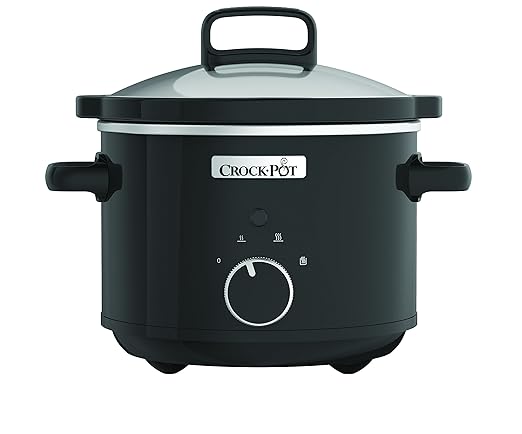 Crock-Pot CSC046X Olla de cocción lenta, 2,4 l 180 W, Negro