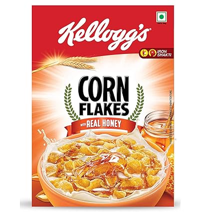 Kelloggs Corn Flakes with Honey, 630g