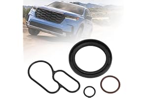 Alpha Rider 4PCS Oil Pump Seal Kit Fits for 2008-2017 Honda V6 Accord Pilot TL Replacement Part Numbers 15221-RYE-A01 & More