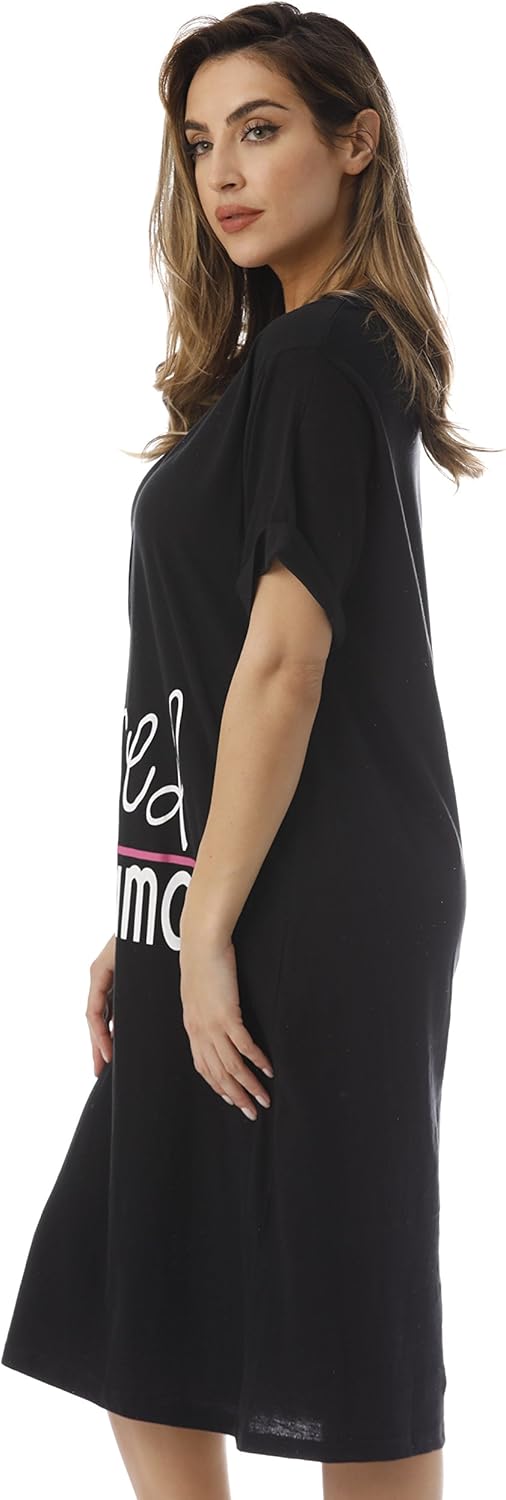 Just Love Short Sleeve Nightgown Sleep Dress for Women Sleepwear at  Women’s Clothing store