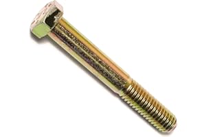 Hard-to-Find Fastener 014973252304 Grade 8 Coarse Hex Cap Screws, 3/8-16 x 2-3/4, Piece-25, Yellow