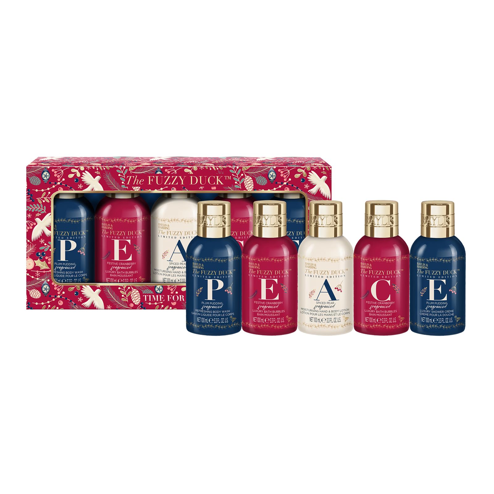 Baylis & Harding The Fuzzy Duck Winter Wonderland Time For Peace Gift Set - Vegan Friendly (Pack of 1)