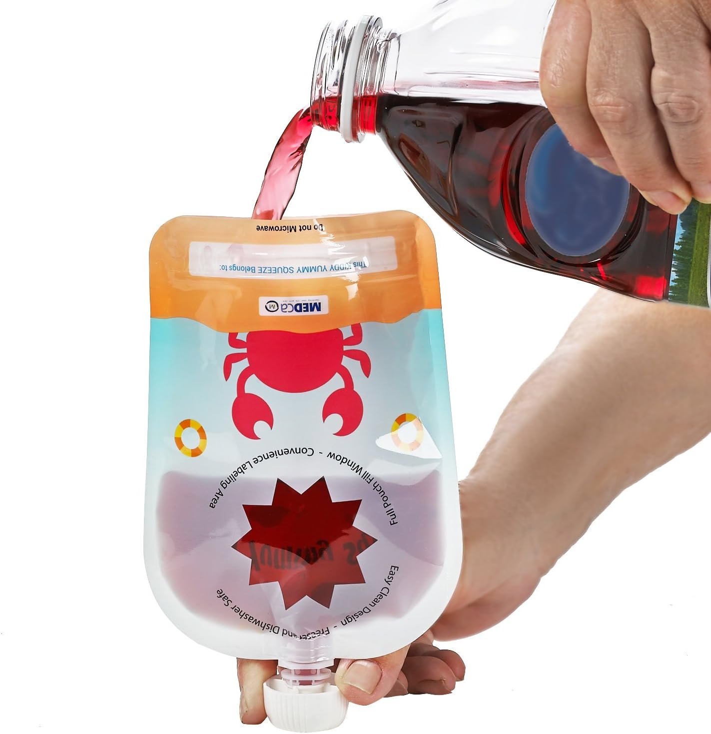 refillable squeeze bag