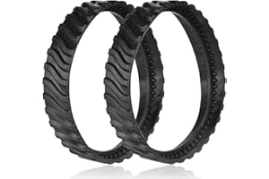 Jolaxy 2-Pack Tracks Replacement for Zodiac MX6 MX8 Suction-Side Pool Cleaners, R0526100 Exact Wheel Belts (2 Pack)
