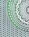 Labhanshi Indian Mandala Tapestry Hippie Hippy Wall Hanging Throw Bedspread Dorm Tapestry Decorative Wall Hanging, Ombre Mandala Tapestries