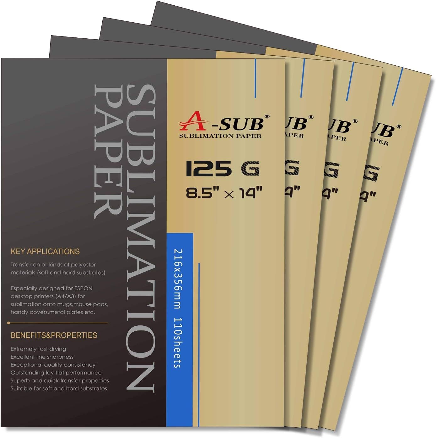 8.5 x 14 sublimation paper