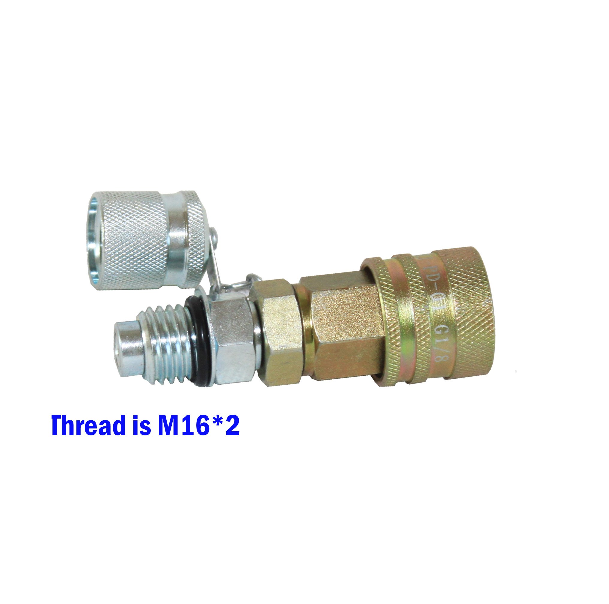 XZT Cat9000psi Hydraulic Pressure Test Coupling Kit for Caterpillar