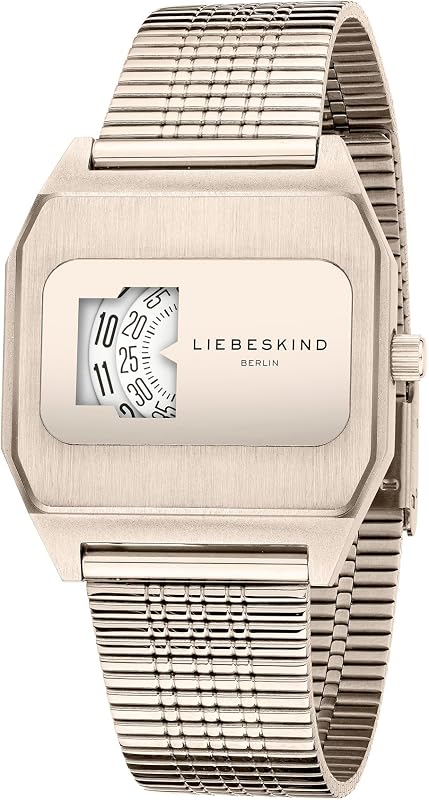 Uhr LT-0392-MQ in acciaio inossidabile in Frozen rosé