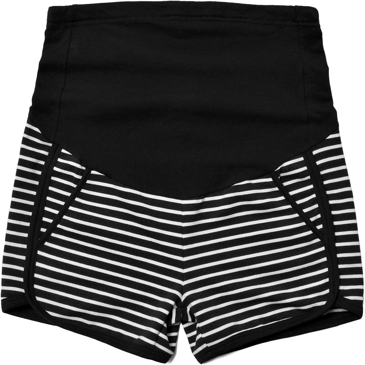 Maternity Shorts Summer Cotton Lounge Shorts Full Panel Short Pants