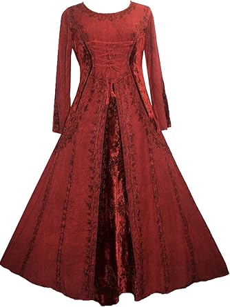 bohemian velvet dress