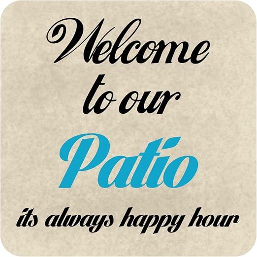 Amazon Com Banner Buzz Make It Visible Patio Signs Decor