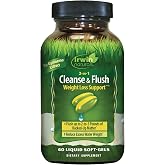 Irwin Naturals 2-in-1 Cleanse &amp; Flush Weight Loss Support 60 Softgels | Digestive Cleanse Support &amp; Bloating Support | 30 Total Servings | Weight Management Formula | 60 Softgels