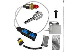 HonHuCo 12643471 Turbo Charger Vane Position Sensor + VGT Solenoid Compatible with 2004.5-2016 Chevy GMC Silverado/Savana/Sierra 2500 3500 HD,Fits Duramax LLY,LBZ,LMM & LML 6.6L Diesel