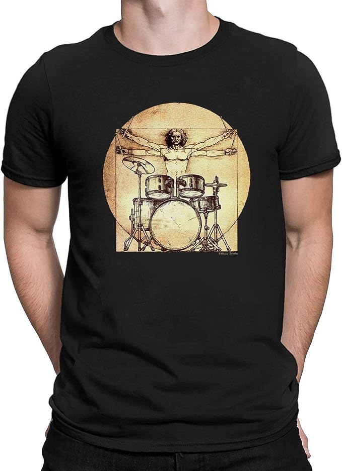 da vinci drummer t shirt