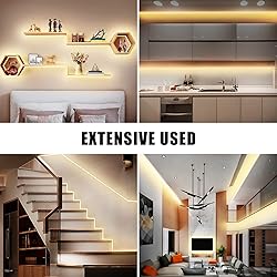 Tatazone White COB Led Strip Lights Max with RF