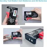 DLYFULL Universal Battery Tester for AAA AA C D 9V and Button Cells view 3