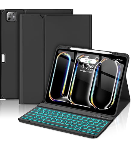 Amazon.com: iPad Pro 13 inch Case with Keyboard (2025/2024), Smart