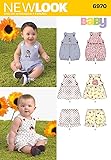 New Look Sewing Pattern 6970 Babies' Romper, Dress