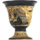 Pythagoras Cup of Justice Pythagorean Fair Mug Ancient Greek God Zeus Hand Painted Ceramic Usable