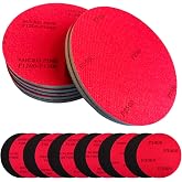 FUYITE 12 PCS Bowling Sanding Pads, Contains 8 Kinds of Grits | Bowling Ball Sanding Sand Pads Polishing Cleaning Kit, Grit 400, 500~600, 800~1000, 1200~1500, 2000, 2500, 3000, 5000