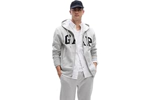 GAP Logo Heritage Hoodie Hooded Full Zip Sweatshirt