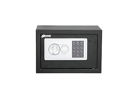 Ozone Safety Solutions BAS-05 Electronic Safe (7.80 Litre) Black