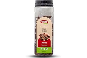 James Spices Inc. Black Pepper (5oz (150g) - Star Anise Whole)