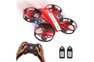 NEHEME NH330 Mini Drones for Kids Beginners Adults, RC Small Helicopter Quadcopter with Headless Mode, Auto Hovering, Throw to Go, 3D Flip and 2 Batteries, Indoor Flying Toys/Gift for Boys Girls