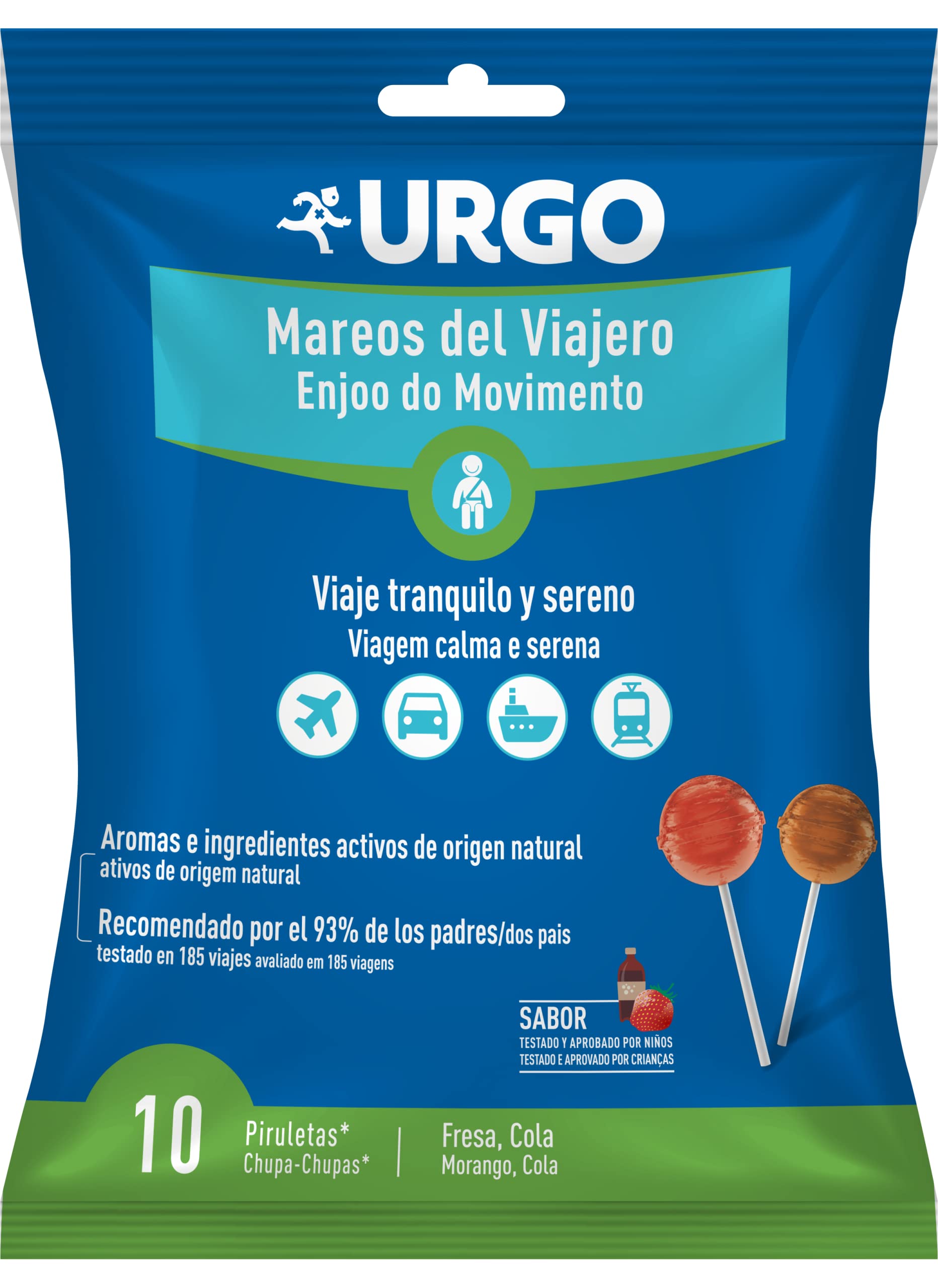 Urgo Urgo Mareos Del Reise 10 Lollipops 300 g