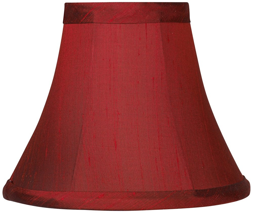 Lamps Lighting Ceiling Fans New Deep Red Silk Chandelier Shade Shades Home Garden