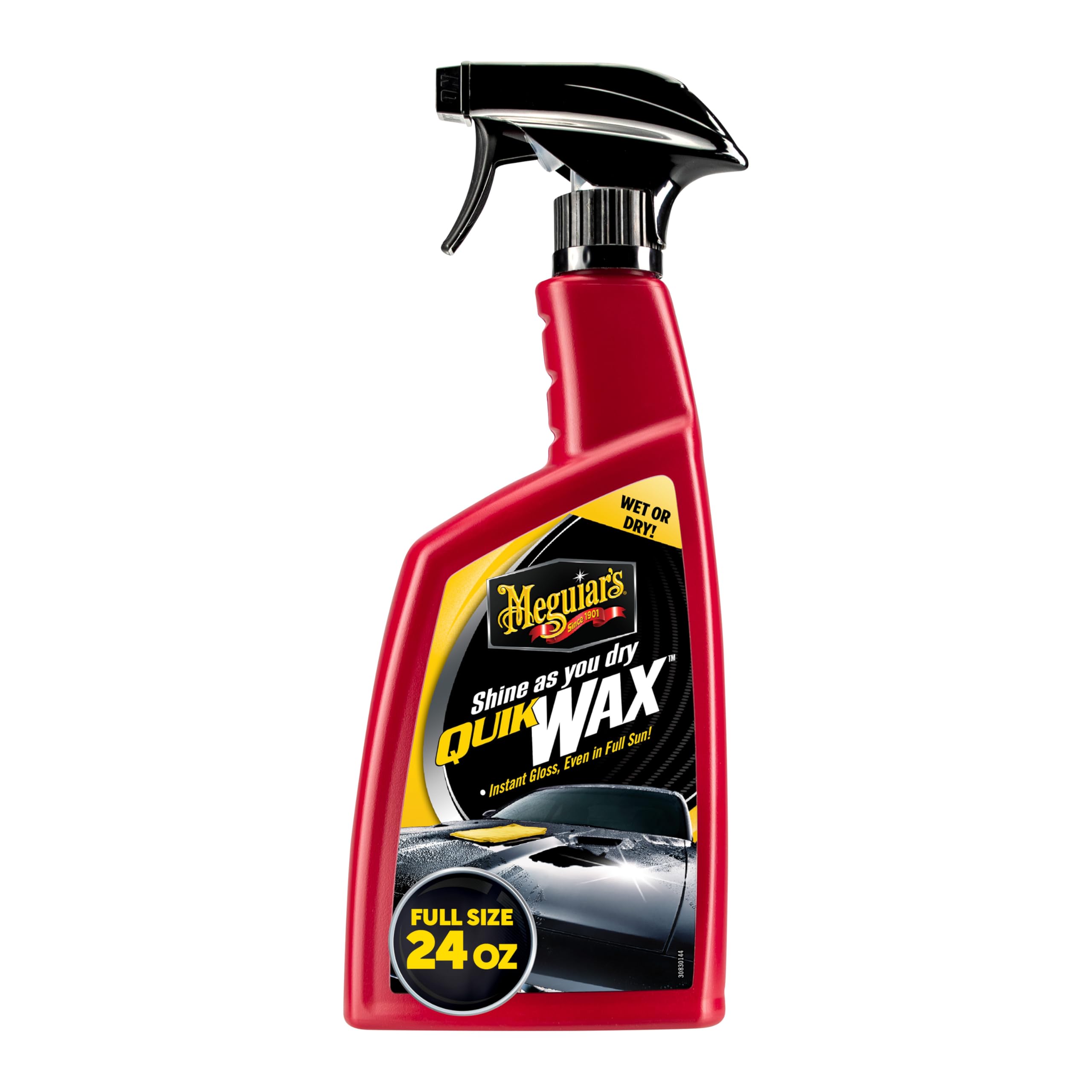 Photo 1 of Meguiar's A1624 Quik Wax - Easy-to-Use Spray Wax for Gloss, Shine & Protection - Wet or Dry Use, 24 Oz.