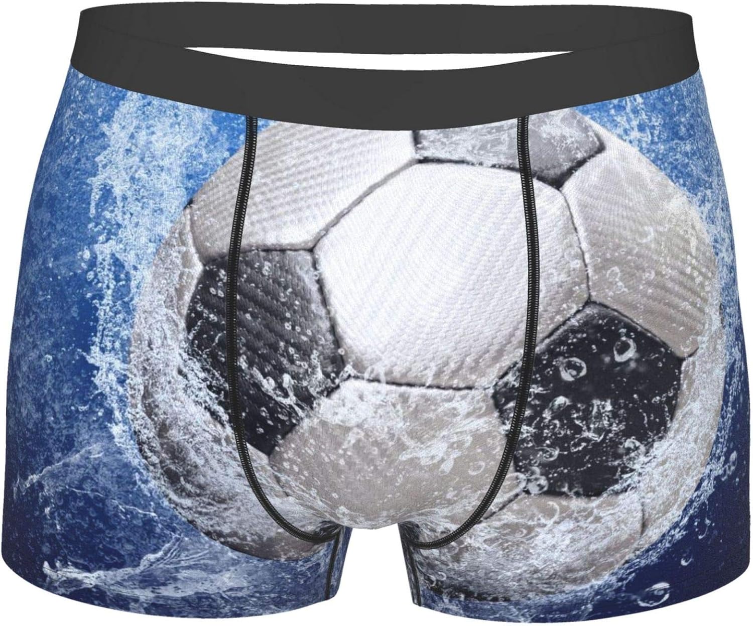 Football Soccer Mens Boxer Briefs Underwear Breathable Stretch Boxer