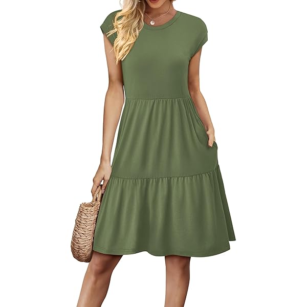 Linen Maxi Dress Linen Casual Summer Dresses For Women UK Flowy V Neck  Short Sleeve 2025 Maxi Dress Solid Color Pullover Beach Vacation Clothes Dresses  Ladies Trendy A Loose Fit Casual Linen