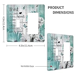 Farm Teal Daisy Bible Verse Inspirational