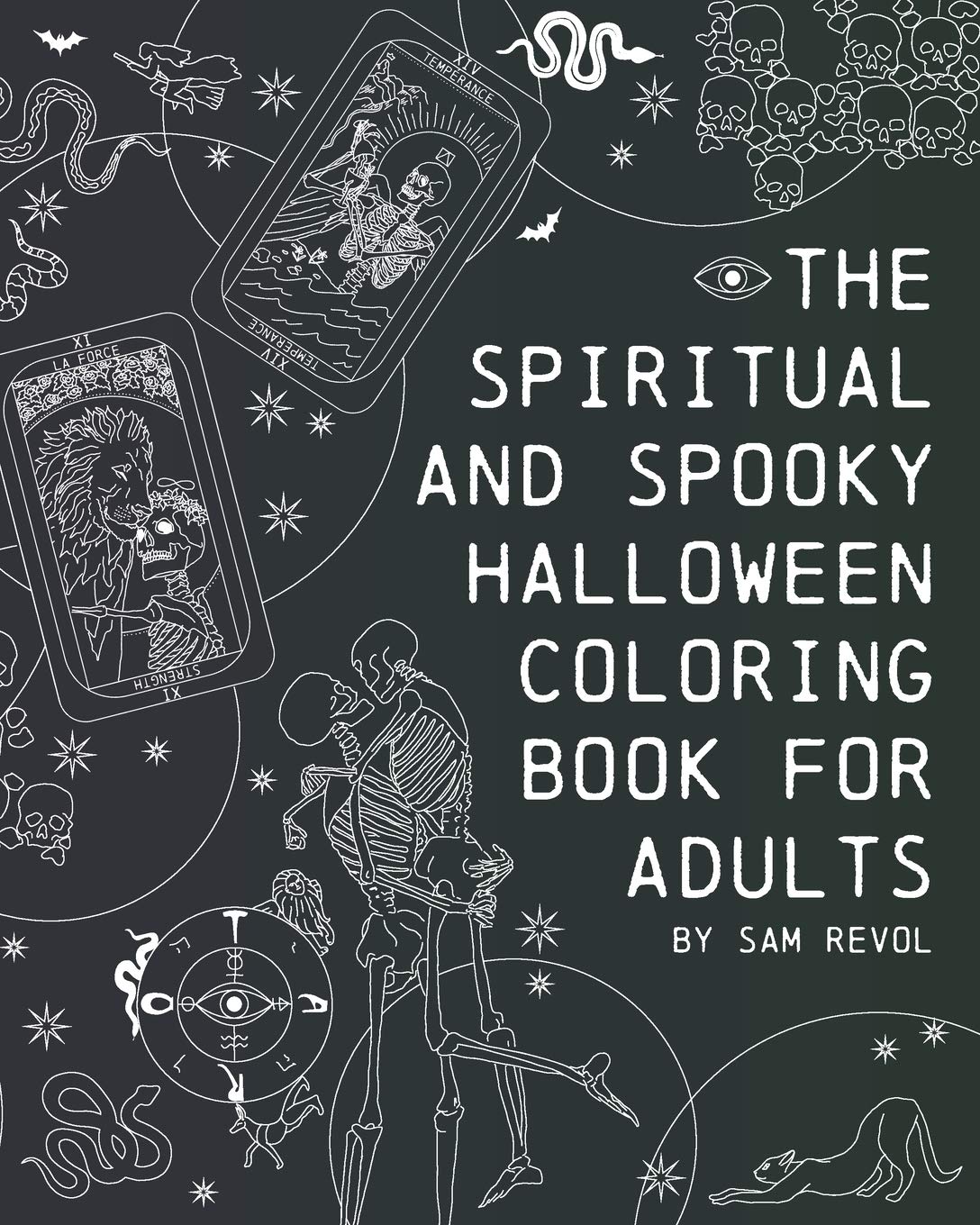 Download Amazon Com The Spiritual And Spooky Halloween Coloring Book For Adults 9798687700658 Revol Sam Books