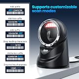 Tera 9100 Desktop Barcode Scanner 2D QR Omnidirectional USB Wired Handsfree view 7