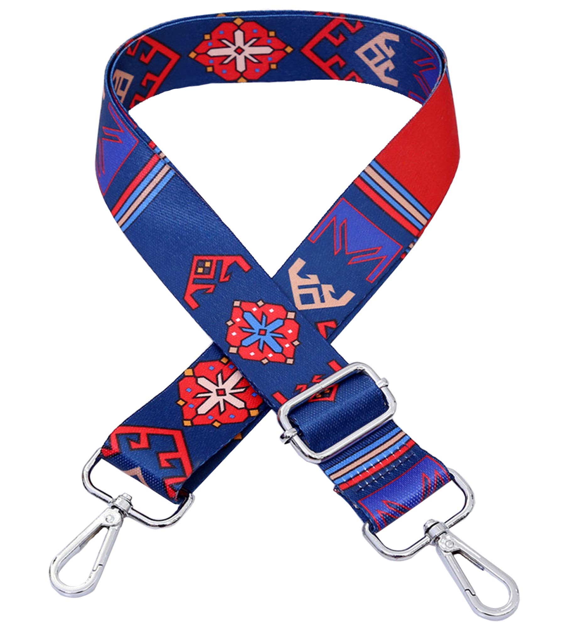 Colorful Shoulder Strap Adjustable Replacement Belt Crossbody Canvas Bag Handbag Wide Long Straps