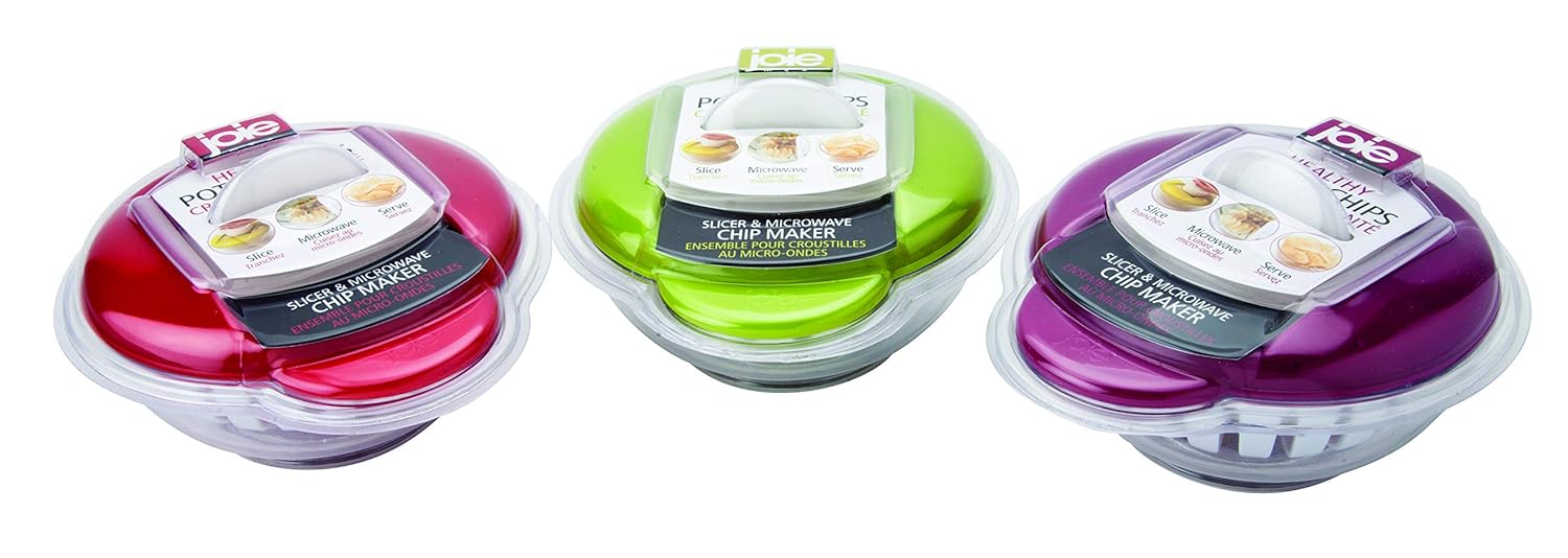 Buy Joie Healthy Microwave Potato Chip Maker / Slicer / Cooker (Colors