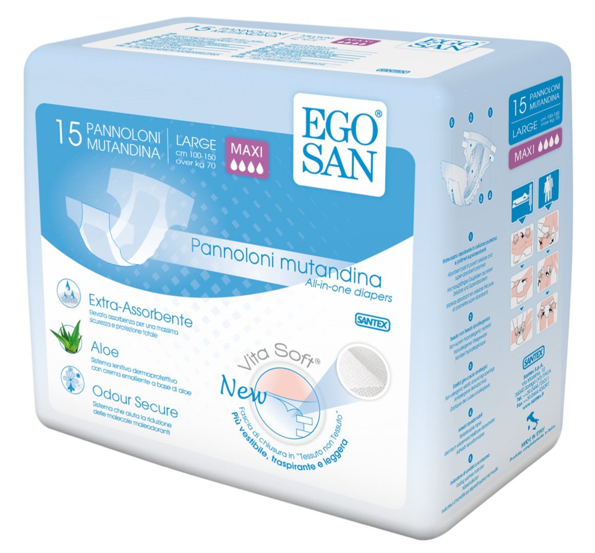 EGOSAN Ultra Incontinence Disposable Adult Diaper Brief