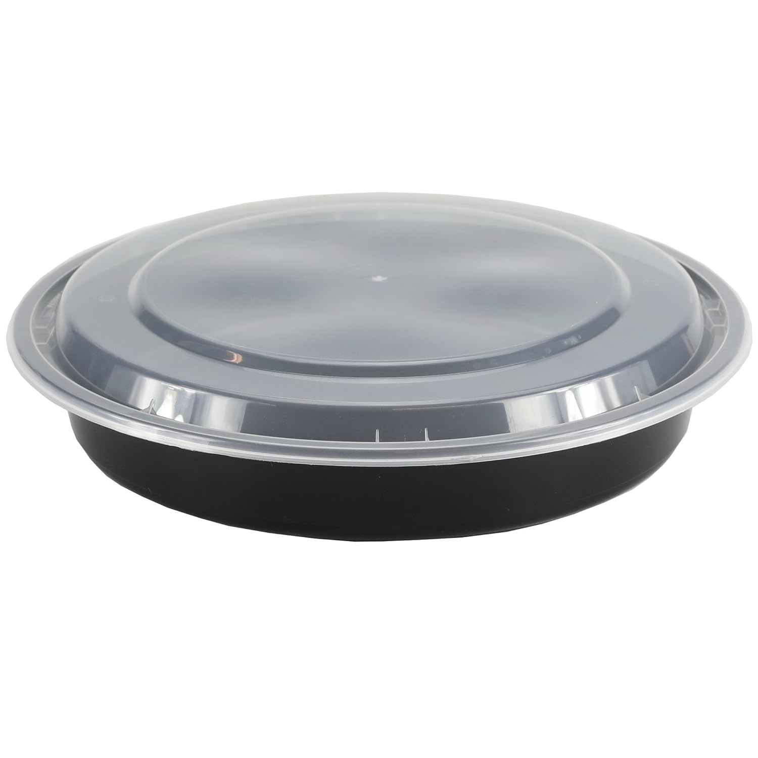 Simply Deliver 9Inch Medium Round Container with Clear Lid