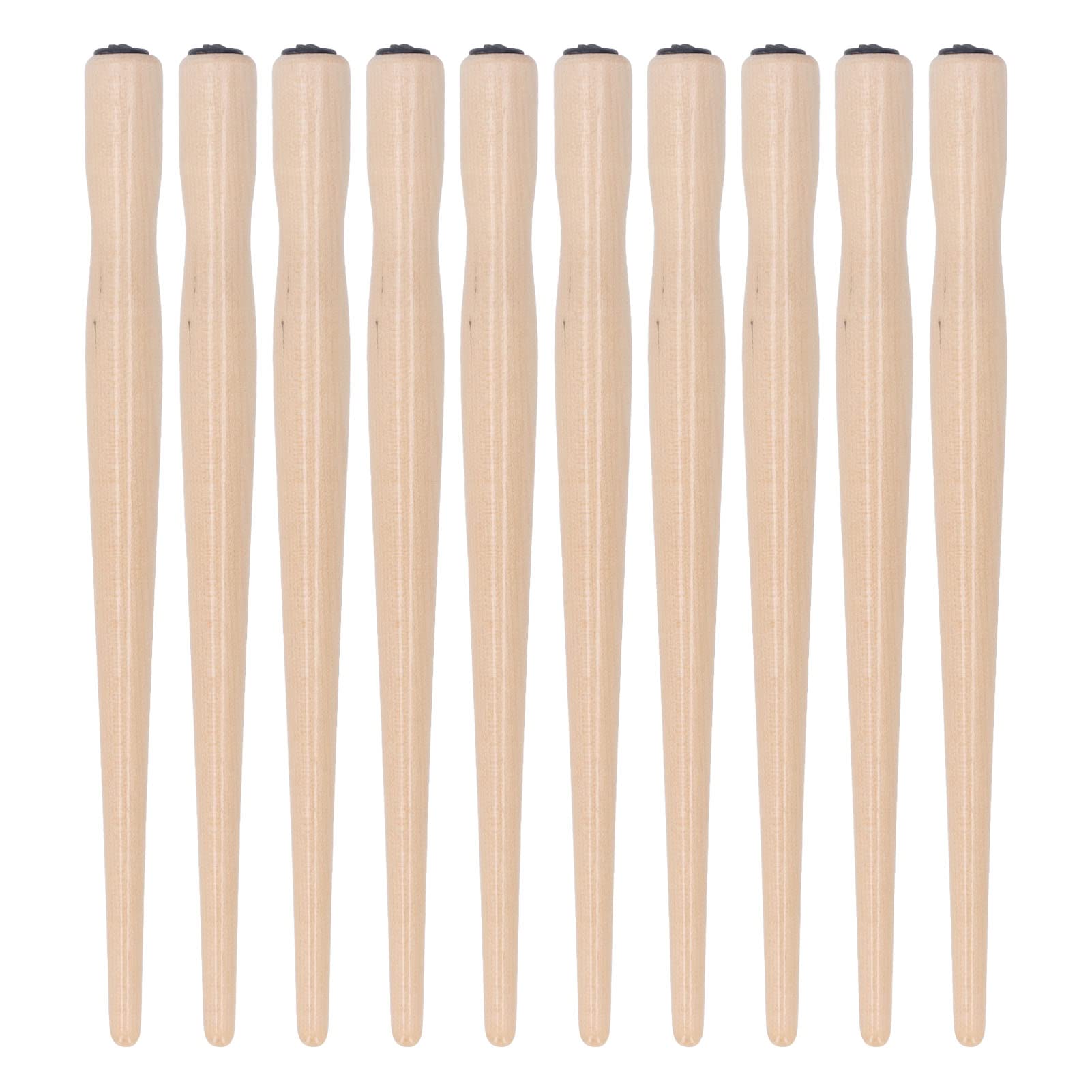 Nib Pen Holder, 10 Pcs Nib Pen Holder Comfortable Grip Smoother Wooden Comic Pen Nib Holder For Art Painting English Calligraphy