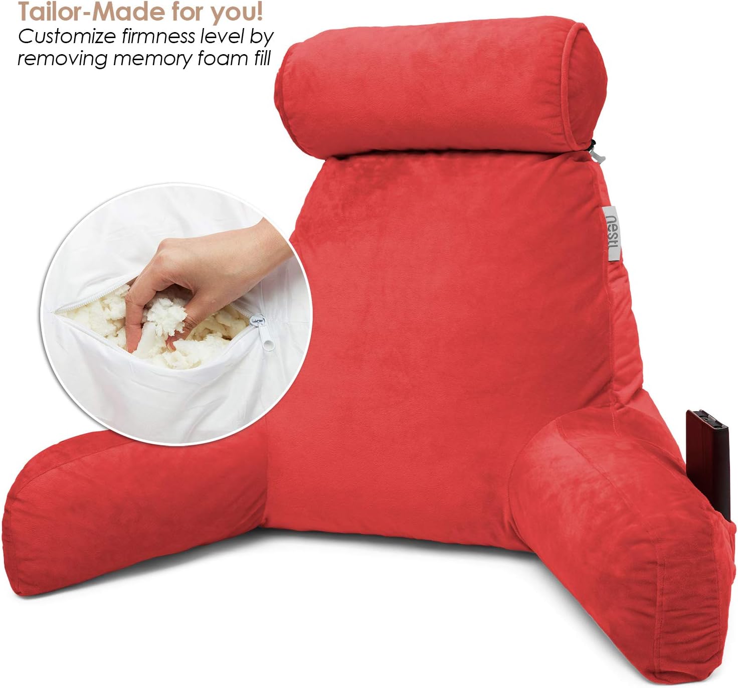 large bed rest pillow