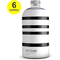 All Natural Daily Detox with Activated Charcoal, Fresh Ginger and Dandelion Root, 15 calories, 1g of sugar, 16 oz (6 Bottles per Case)