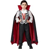 Spooktacular Creations Halloween Gothic Vampire Costume Kids, Deluxe Halloween Vampire Costumes for Dress Up, Role Play
