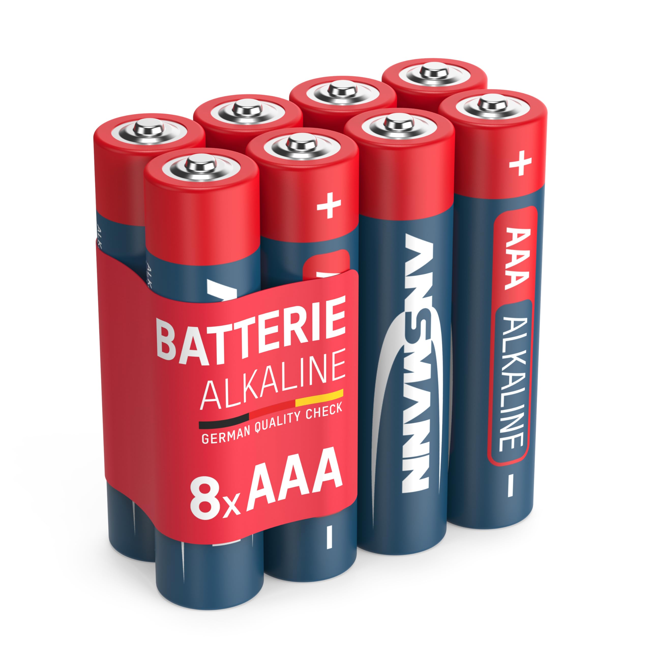 Ansmann LR03 Micro AAA 1.5 V Alkaline Battery (Pack of 8)