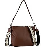 befen Genuine Leather Purse for Women Soft Crossbody Purse Hobo Bag Women's Shoulder bag Handbags with 2 Removable Straps