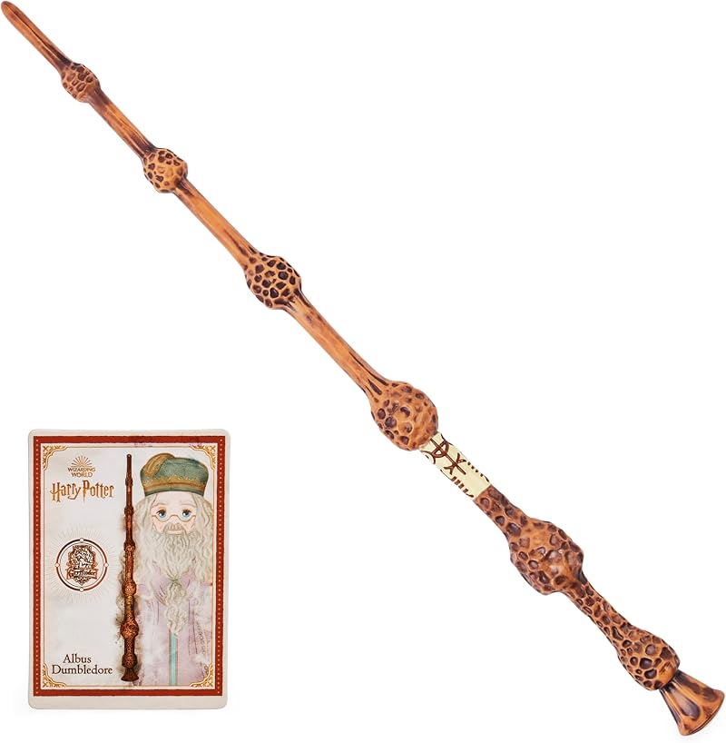 Wizarding World Albus Dumbledore Wand 12 inch with Spell Card