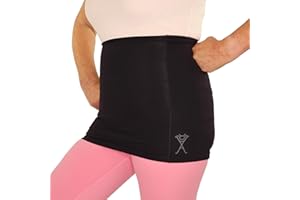 Alki Active® Hip Pain Relief Compression Band for Women - for Sciatic Nerve, Hip Flexor Strain, Torn Labrum, Arthritis, Bursitis, EDS, Fibromyalgia (Small)